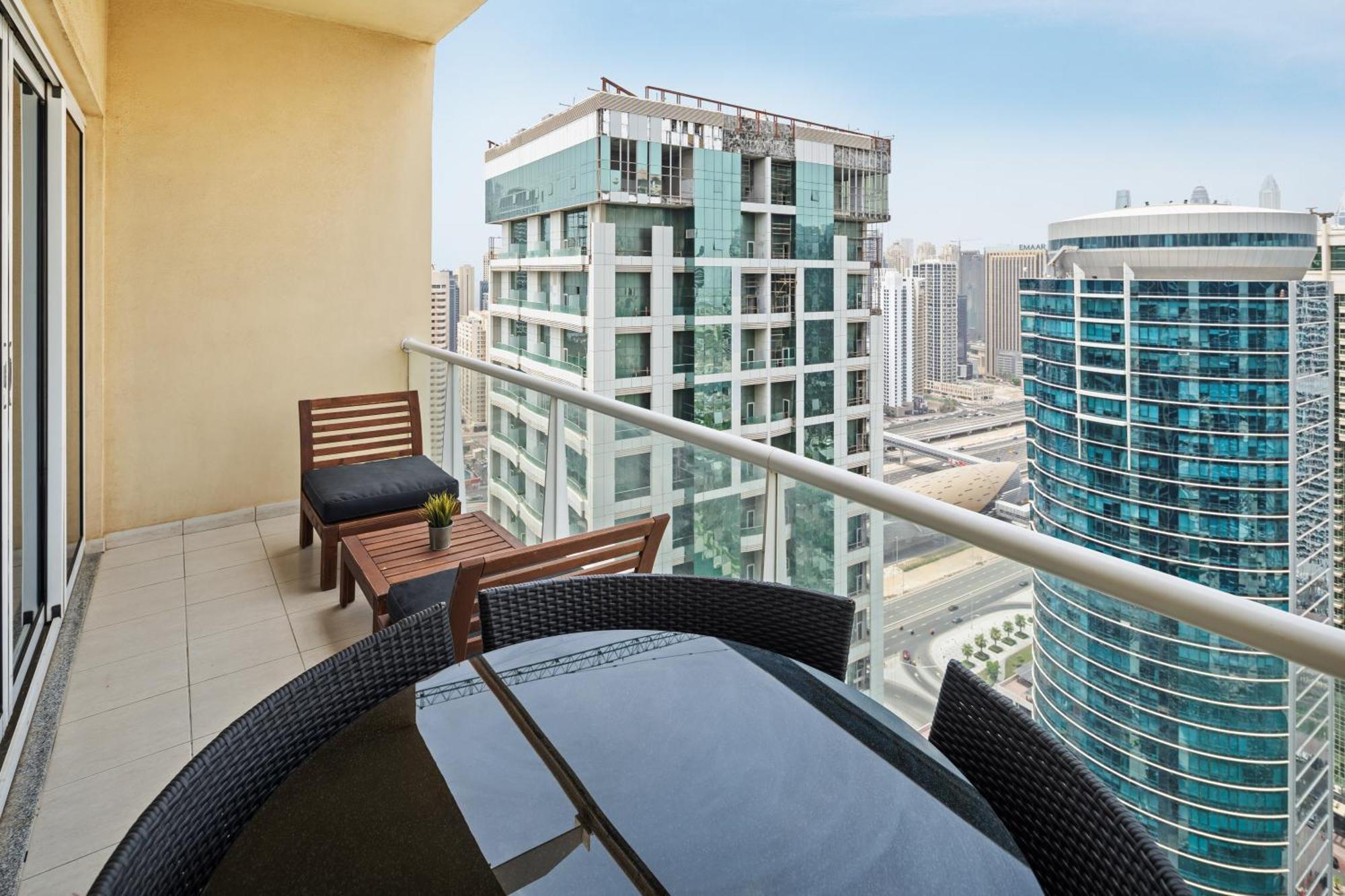 Modern & Spacious 2-bed With Panoramic Views, Dual Balconies, Steps From Jlt Metro By 