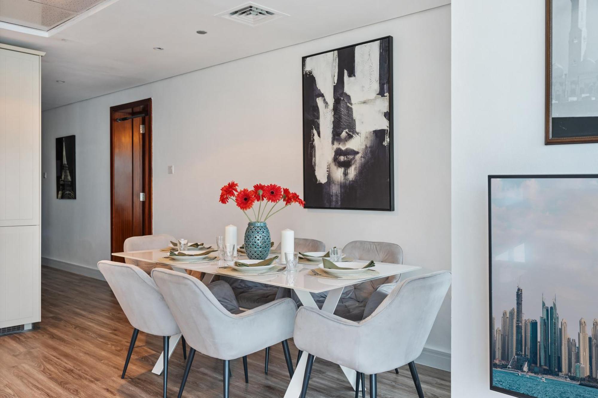 Modern & Spacious 2-bed With Panoramic Views, Dual Balconies, Steps From Jlt Metro By 